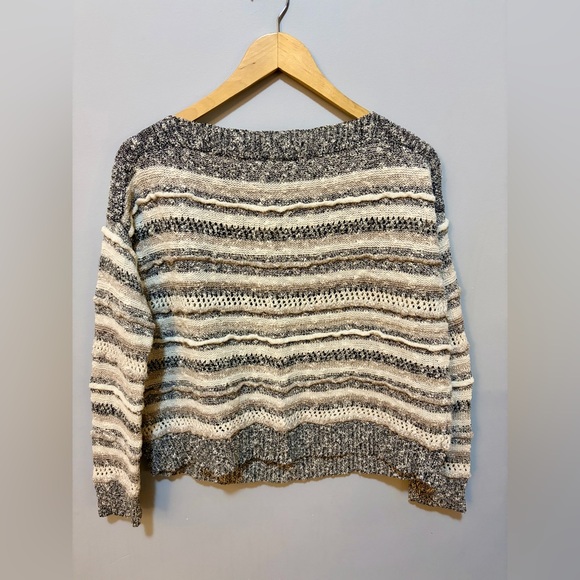 Splendid Monochrome Knit Sweater - Picture 2 of 3